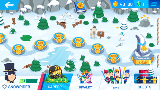 اسکرین شات 4 بازی Ski Jump Challenge