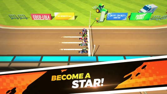 اسکرین شات بازی Speedway Heros:Star Bike Games 1