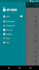 اسکرین شات برنامه App Locker 3