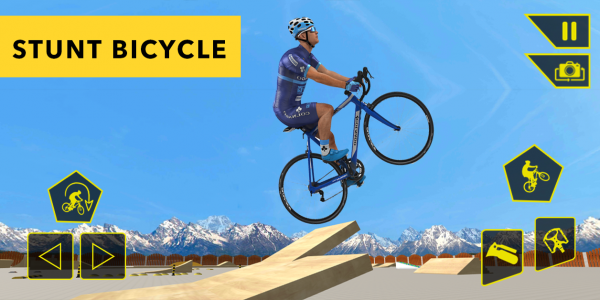 اسکرین شات بازی Cycle Stunt Game BMX Bike Game 5