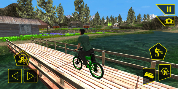 اسکرین شات بازی Cycle Stunt Game BMX Bike Game 3