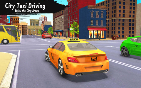 اسکرین شات بازی Taxi Driving Game & Car Game 4