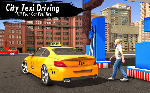 اسکرین شات بازی Taxi Driving Game & Car Game 3