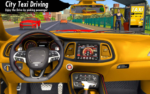 اسکرین شات بازی Taxi Driving Game & Car Game 2