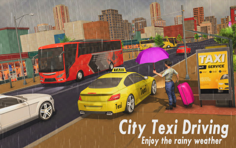 اسکرین شات بازی Taxi Driving Taxis: Taxi Games 1