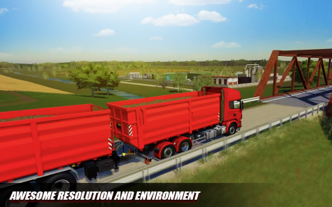 اسکرین شات بازی Euro Cargo Truck Simulation 3D 4