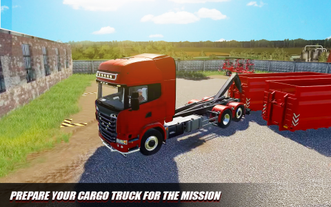 اسکرین شات بازی Euro Cargo Truck Simulation 3D 2