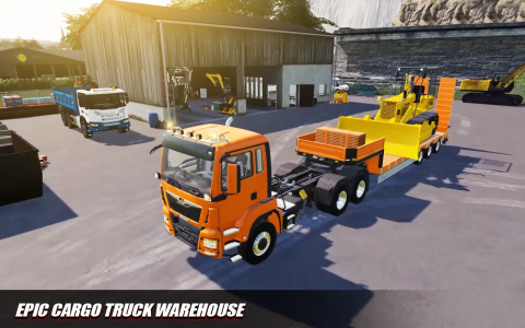 اسکرین شات بازی Euro Cargo Truck Simulation 3D 1
