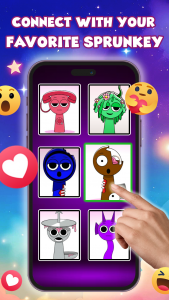 اسکرین شات 2 بازی Sprunkey Video Call And Chat