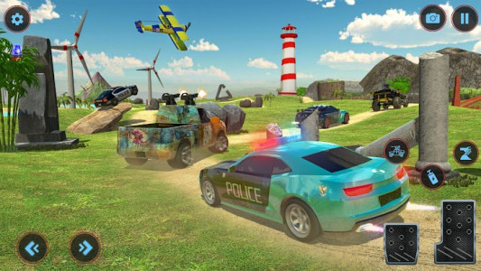 اسکرین شات بازی Racing War Games- Police Cop Car Chase Simulator 5