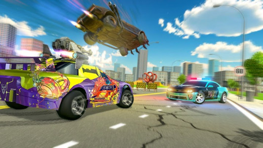 اسکرین شات بازی Racing War Games- Police Cop Car Chase Simulator 6