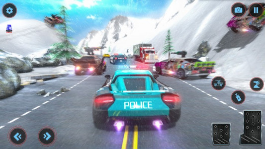 اسکرین شات بازی Racing War Games- Police Cop Car Chase Simulator 4
