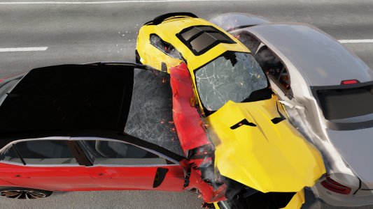 اسکرین شات 1 بازی Car Crash — Battle Royale