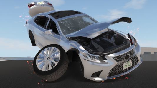 اسکرین شات 4 بازی Car Crash — Battle Royale