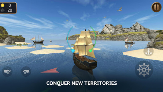 اسکرین شات بازی Pirate Ship Sim 3D - Royale Sea Battle 3