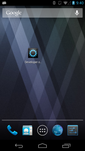 اسکرین شات 1 برنامه Developer Options Shortcut