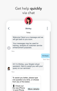اسکرین شات 5 برنامه My Singtel
