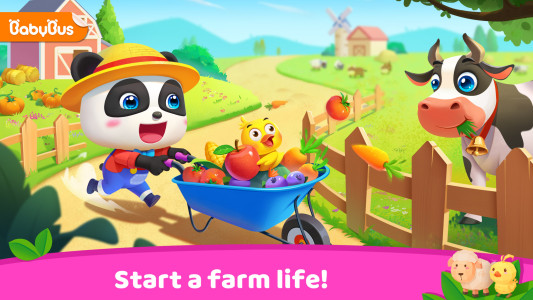 اسکرین شات 1 بازی Little Panda's Town: My Farm