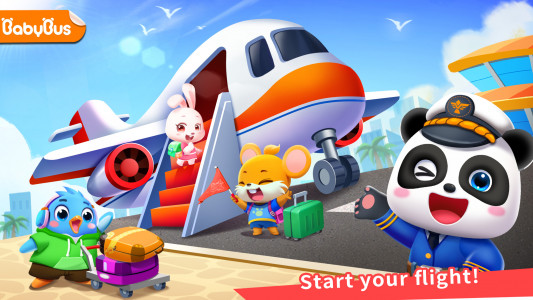 اسکرین شات بازی Baby Panda's Airport 1
