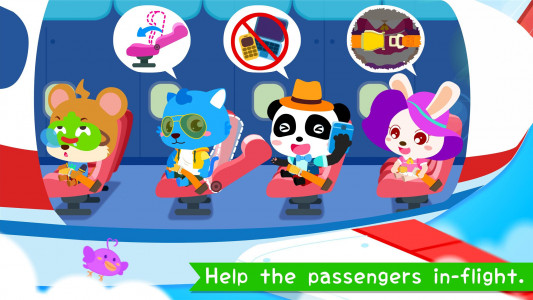 اسکرین شات بازی Baby Panda's Airport 3