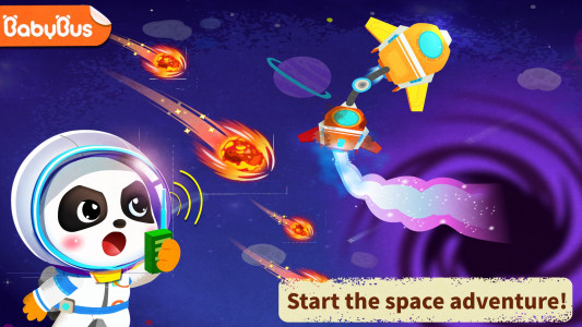 اسکرین شات 1 بازی Little Panda's Space Journey