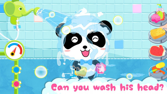 اسکرین شات بازی Baby Panda's Bath Time 4