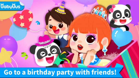 اسکرین شات بازی Little panda's birthday party 1