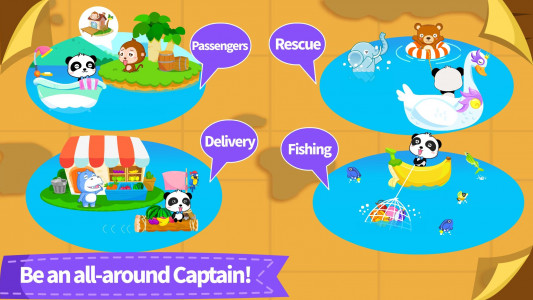 اسکرین شات 4 بازی Little Panda Captain