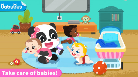 اسکرین شات بازی Panda Games: Baby Girls Care 1