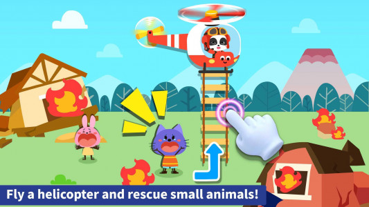 اسکرین شات 3 بازی Baby Panda's Book of Vehicles