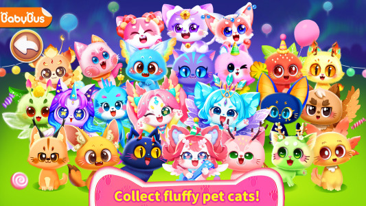اسکرین شات 1 بازی Little Panda's Cat Game