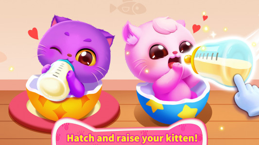 اسکرین شات 2 بازی Little Panda's Cat Game