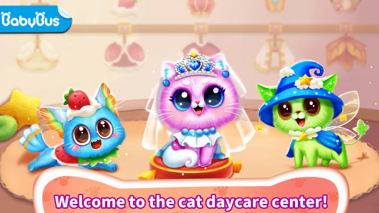 اسکرین شات بازی Little Panda: Baby Cat Daycare 1