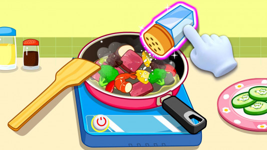 اسکرین شات 3 بازی My Baby Panda Chef