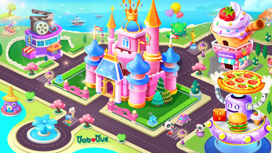 اسکرین شات 1 بازی Baby Panda's City