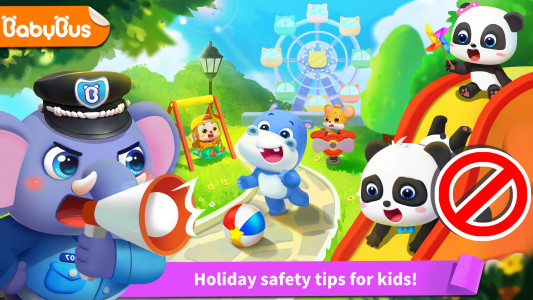 اسکرین شات بازی Baby Panda's Kids Safety 1