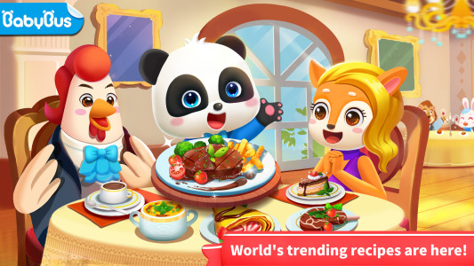 اسکرین شات 1 بازی Little Panda's World Recipes
