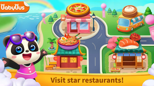 اسکرین شات 1 بازی Little Panda: Star Restaurants