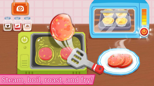 اسکرین شات بازی Baby Panda's Breakfast Cooking 3