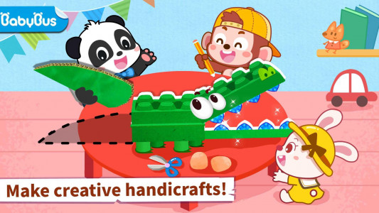 اسکرین شات 1 بازی Baby Panda's Animal Puzzle