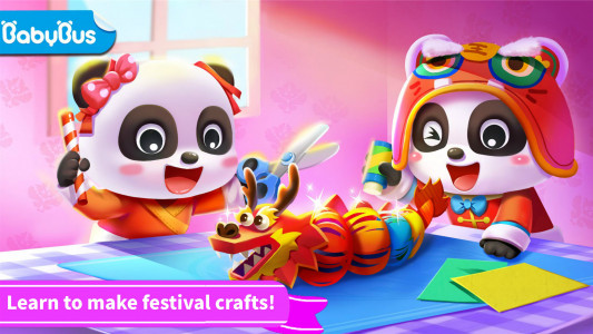 اسکرین شات بازی Little Panda's Festival Crafts 1