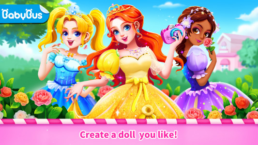 اسکرین شات بازی Little Panda: Doll Dress up 1