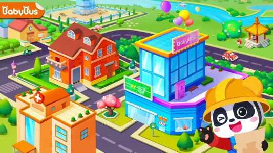 اسکرین شات بازی Baby Panda's City Buildings 1