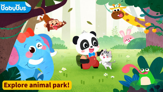 اسکرین شات بازی Baby Panda's Animal Park 1