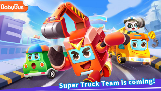 اسکرین شات بازی Little Panda's Truck Team 1