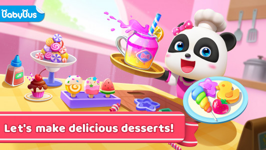 اسکرین شات 1 بازی Baby Panda's Sweet Shop