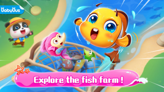 اسکرین شات بازی Little Panda's Fish Farm 1