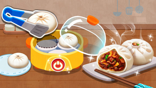 اسکرین شات 2 بازی Little Panda's Chinese Recipes