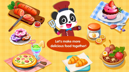 اسکرین شات بازی Little Panda's Food Cooking 5