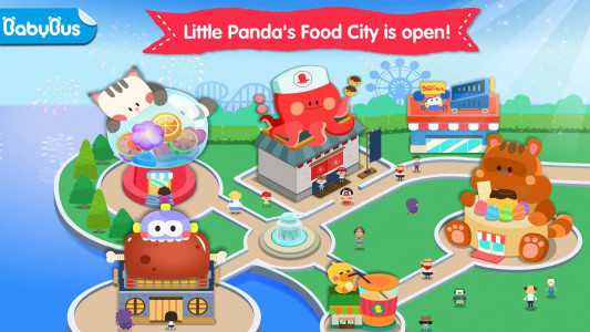 اسکرین شات بازی Little Panda's Food Cooking 1